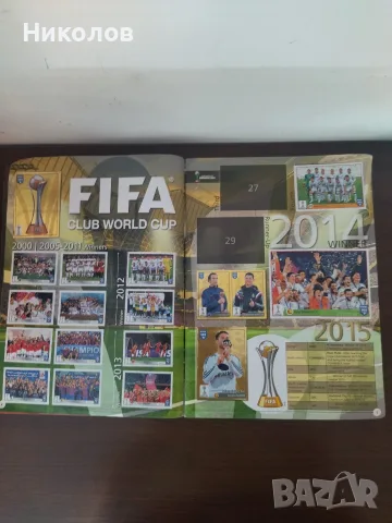 Продавам албум PANINI FIFA 365, снимка 2 - Колекции - 55393078