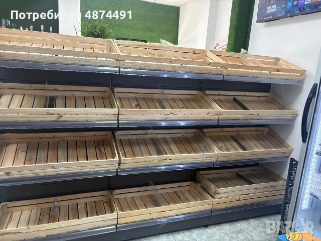Търговско оборудване за магазин