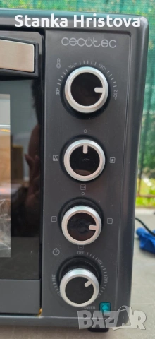 Фурна CECOTEC 60L, 2200w., снимка 3 - Печки, фурни - 55088932