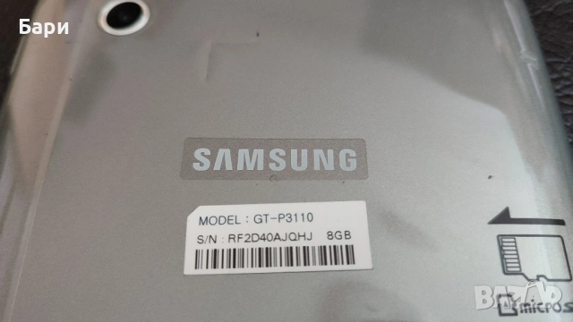Таблет 7инча Samsung GT-P3110, снимка 3 - Таблети - 54199799