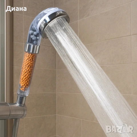 СПА душ слушалка с германий и турмалин