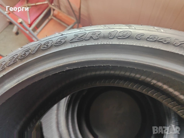 2бр. летни гуми 225/35/19 Pirelli, снимка 5 - Гуми и джанти - 54169264