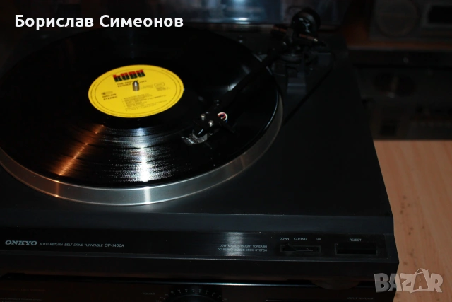 Грамофон Onkyo CP-1400A, снимка 4 - Грамофони - 55251509