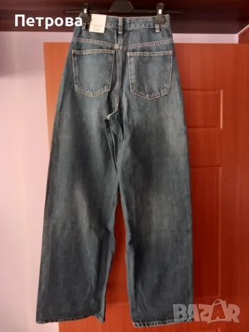 Нови дамски дънки Zara размер 32, снимка 4 - Дънки - 55313960