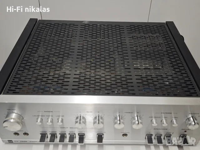 ретро Hi-Fi стерео усилвател DUAL CV 1400, снимка 4 - Ресийвъри, усилватели, смесителни пултове - 55559216