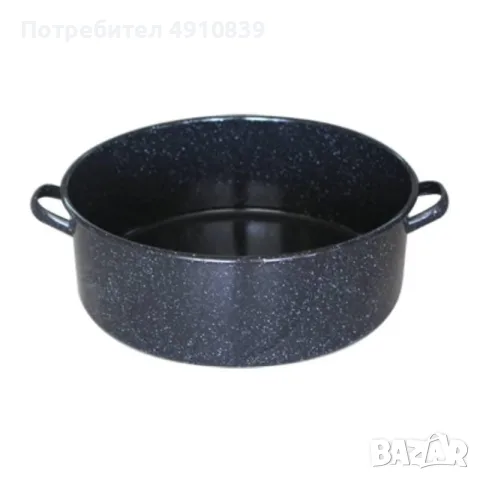 Тава черна емайл за лютеница Ф44 Ф48 и Ф55