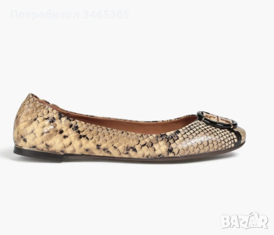 Tory Burch балерина змийски дамски обувки, снимка 6 - Дамски елегантни обувки - 54663697