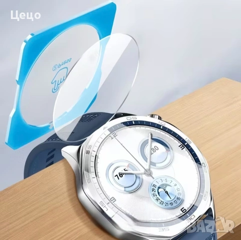Стъклен протектор за huawei watch gt 6, снимка 5 - Смарт гривни - 54991322