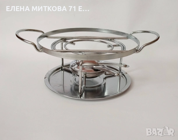 Грил/спиртник с плоча от естествен камък за здравословно готвене, снимка 5 - Скари - 54596625
