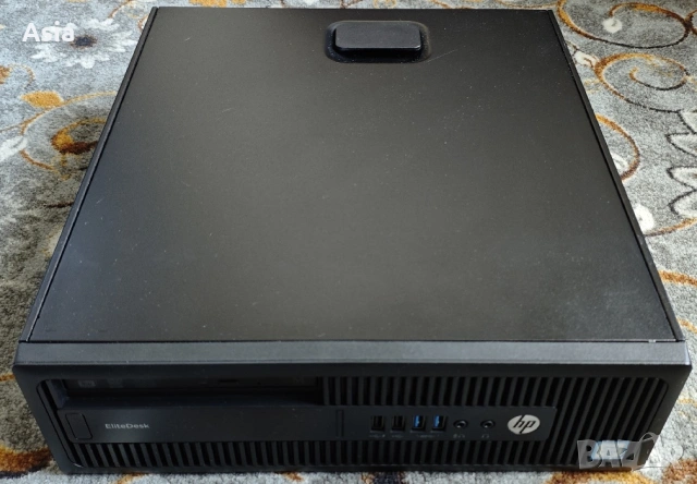Продавам компютър HP EliteDesk 800 G2 SFF /i5-6500/16GB DDR4/SSD 256GB +1TB HDD, снимка 2 - Работни компютри - 54098910