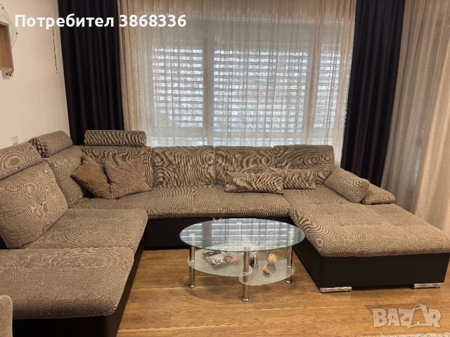 Продавам диван. Като нов, снимка 2 - Дивани и мека мебел - 54489783