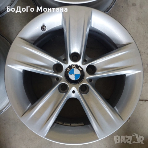 Оригинални Джанти BMW 16" Style 391 - 5x120, 7.5J, ET37 с Датчици за Налягане (RDC), снимка 2 - Гуми и джанти - 54774843