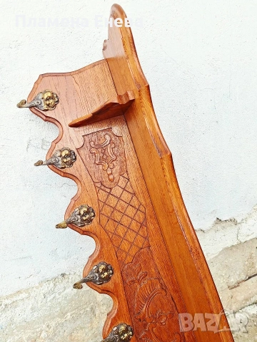 Масивни стенни закачалки/ лавици, снимка 16 - Закачалки - 54025610