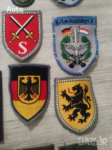 Оригинална колекция униформени отличителни знаци на Bundeswehr -Германия, снимка 4 - Други ценни предмети - 55049415