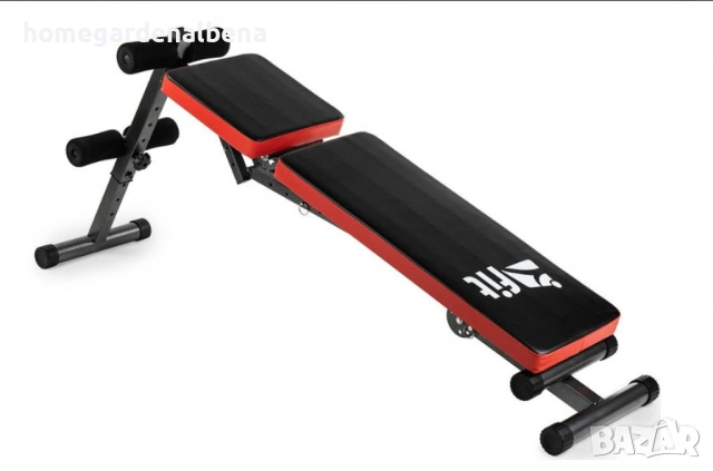 Сгъваема Фитнес Лежанка KFIT Simple Flex – Регулируема, Гаранция 12м., снимка 3 - Фитнес уреди - 54181383