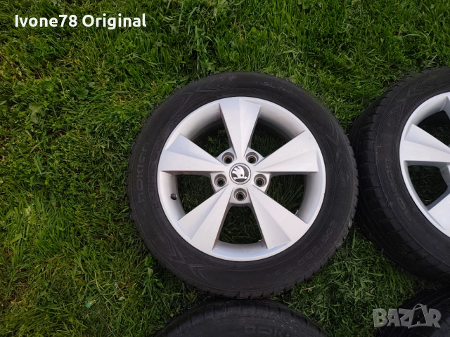 ПРОМО Алуминиеви Джанти за SKODA OCTAVIA 3 5x112 16 цола.Отлично състояние., снимка 4 - Гуми и джанти - 54177019