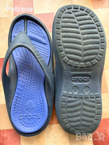 Мъжки джапанки Crocs номер 42, снимка 2 - Мъжки чехли - 55152258