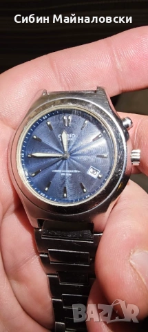 Изключително красив Casio Illuminator EF-115 с оригинална верижка и нова батерия — €80