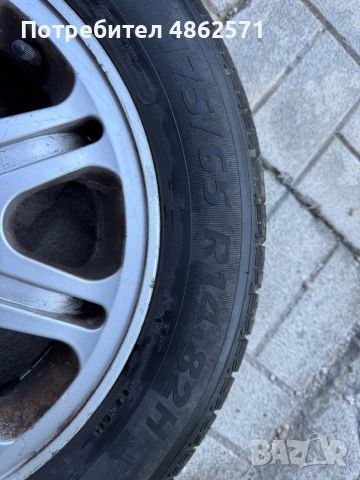 Алуминиеви джанти за Пежо 206, снимка 2 - Гуми и джанти - 54994623