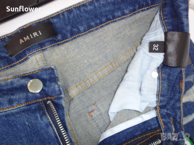Мъжки дънки AMIRI W32 L30  , снимка 11 - Дънки - 54606663