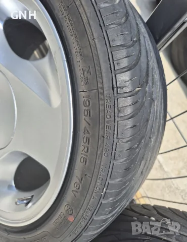Джанти Aluett 15 цола , 4х100 , 7j , et33 , 195/45/15  Vw  Honda  Opel, снимка 8 - Гуми и джанти - 55494137