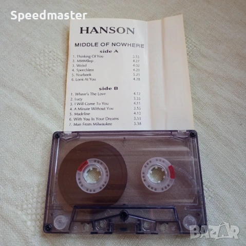 Hanson - Middle of Nowhere , снимка 2 - Аудио касети - 54127510