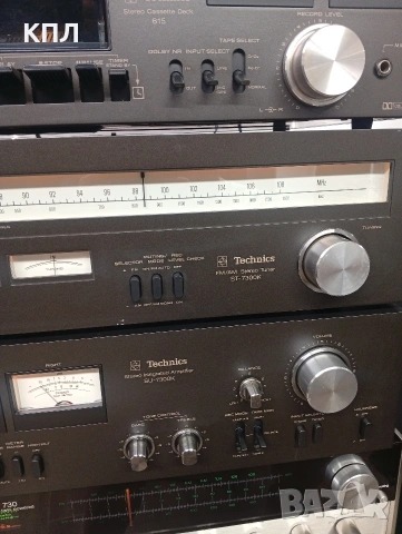 Винтидж сет Technics SU-7300 ST-7300 RS-615, снимка 5 - Ресийвъри, усилватели, смесителни пултове - 54797873