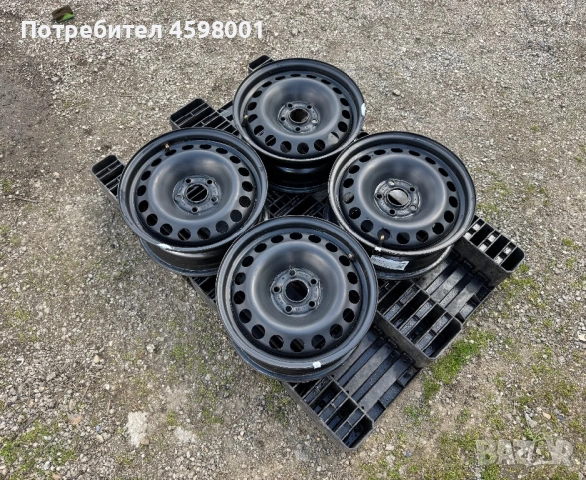 4бр.Оригинални железни джанти 15цола 5x105 + ДАТЧИЦИ за Opel Astra J,K,Chevrolet AveoC,Cruze, снимка 3 - Гуми и джанти - 54010738