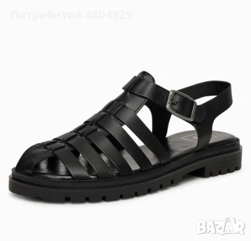G-Star Raw Дамски Чисто Нови кожени сандали, снимка 3 - Сандали - 54611075
