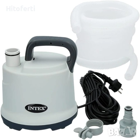  Потопяема помпа за отводняване на басейн Intex 28606, Grau