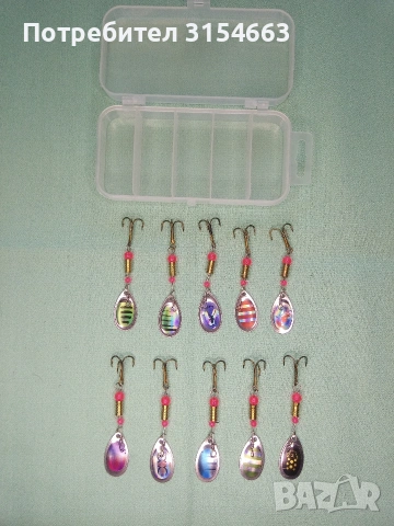 Блесни за риболов , снимка 10 - Такъми - 53990736