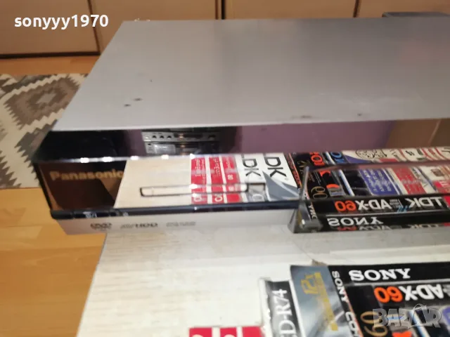 PANASONIC DMR-HS2EG HDD/DVD ВНОС SWISS 0208261922L4, снимка 4 - Плейъри, домашно кино, прожектори - 55512487