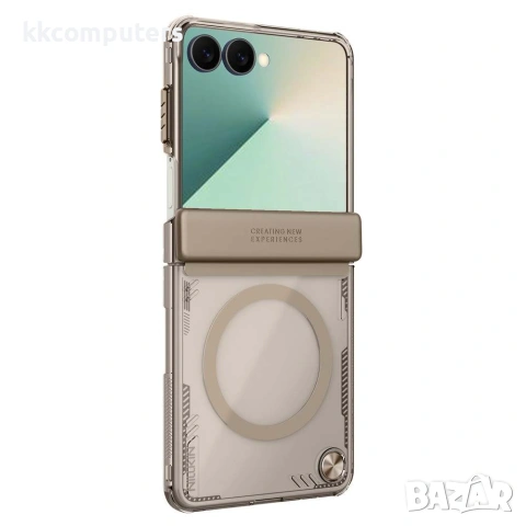 NILLKIN Iceblade за Samsung Galaxy Z Flip7 5G Магнитен PC TPU Калъф със Защита на Пантата и Скрийн П, снимка 2 - Калъфи, кейсове - 55174746