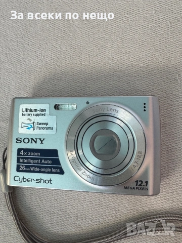 Цифров фотоапарат Sony Cyber Shot DSC-W510, 12.1MP ,  4x Zoom , Sony DSC-W510, снимка 4 - Фотоапарати - 54861610