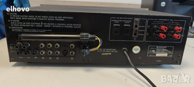 Ресивър Kenwood KR-4770, снимка 5 - Ресийвъри, усилватели, смесителни пултове - 55099122
