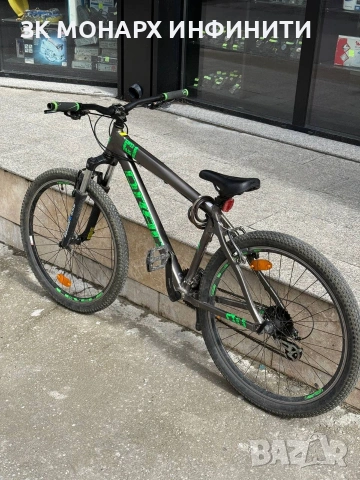 Велосипед DRAG C1 Pro AC-38 М 26" BR/GRN СКОРОСТИ 24, РАМКА АЛУМИНИЕВА , снимка 2 - Велосипеди - 54579033