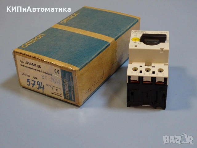 моторна защита Omron J7M-AM-25 Motor protection circuit breaker