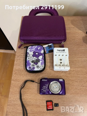 Фотоапарат Nikon 16Mp с подаръци