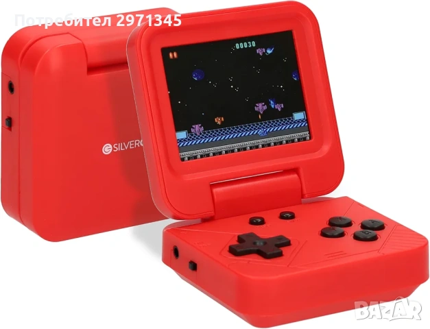 Ново!!!Сгъваема ретро игрова конзола Silvergear® | 240 класически игри, снимка 2 - Други - 54950820