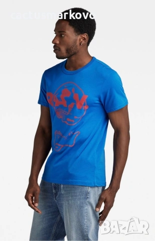 G-Star RAW - Тениска - XL, снимка 4 - Тениски - 54863874