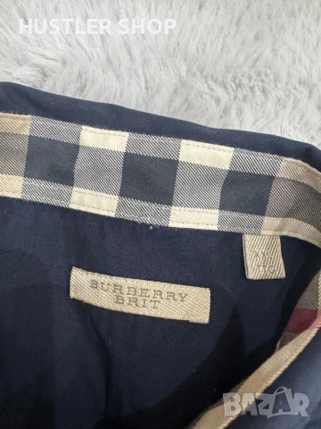 Мъжка риза BURBERRY. Размер XL, снимка 5 - Ризи - 54093497