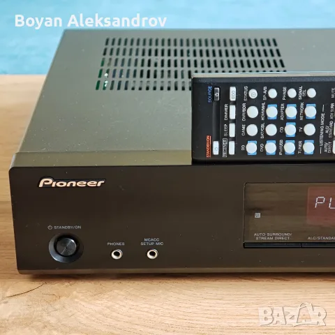 Pioneer VSX-S510-K — Тънък (Slim) 7.1 Мрежов AV Ресивър с оригинално дистанционно, снимка 2 - Ресийвъри, усилватели, смесителни пултове - 55428567