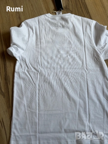 Нова оригинална Бяла мъжка тениска Adidas Big Logo Essentials! M,L, снимка 10 - Тениски - 54729965