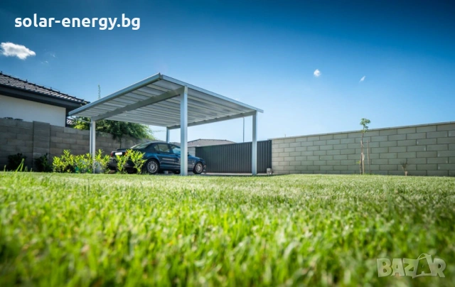 Навеси за автомобили (Carport) –соларни и стандартни конструкци-ЛИЗИНГ, снимка 8 - Други - 54145573