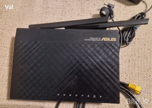 Рутер Asus RT-AC66 B1. Перфектно състояние, работи идеално, няма никакви забележки., снимка 6 - Рутери - 54221339