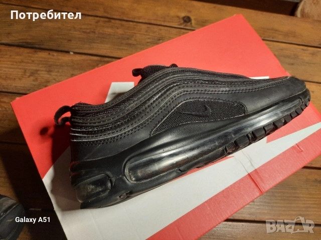 Nike Air Max 97 Black, снимка 2 - Маратонки - 54874831