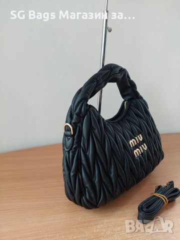 Miv miv miu miu дамска чанта лукс чанта стилни чанти код 243, снимка 4 - Чанти - 43976417
