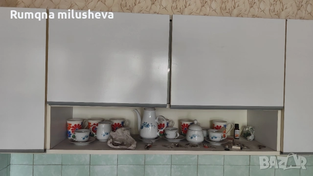Бели кухненски шкафове , снимка 5 - Шкафове - 55163311