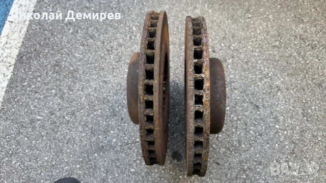 Спирачни дискове 348 mm BMW Е-60 535 , снимка 2 - Части - 54842953