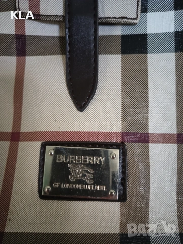 Оригинална чанта Burberry , снимка 4 - Чанти - 54943042